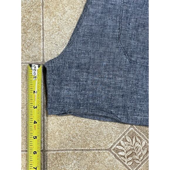 Patagonia Island Hemp/Org Cotton Shorts Drawstring & Pocket Gray Women’s Size 4 - Picture 5 of 10